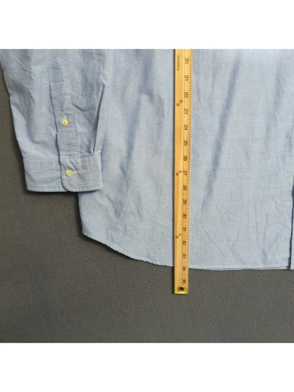 Polo Ralph Lauren The Iconic Oxford Shirt Men's 3XB Blue Flesh Pony OCBD Preppy